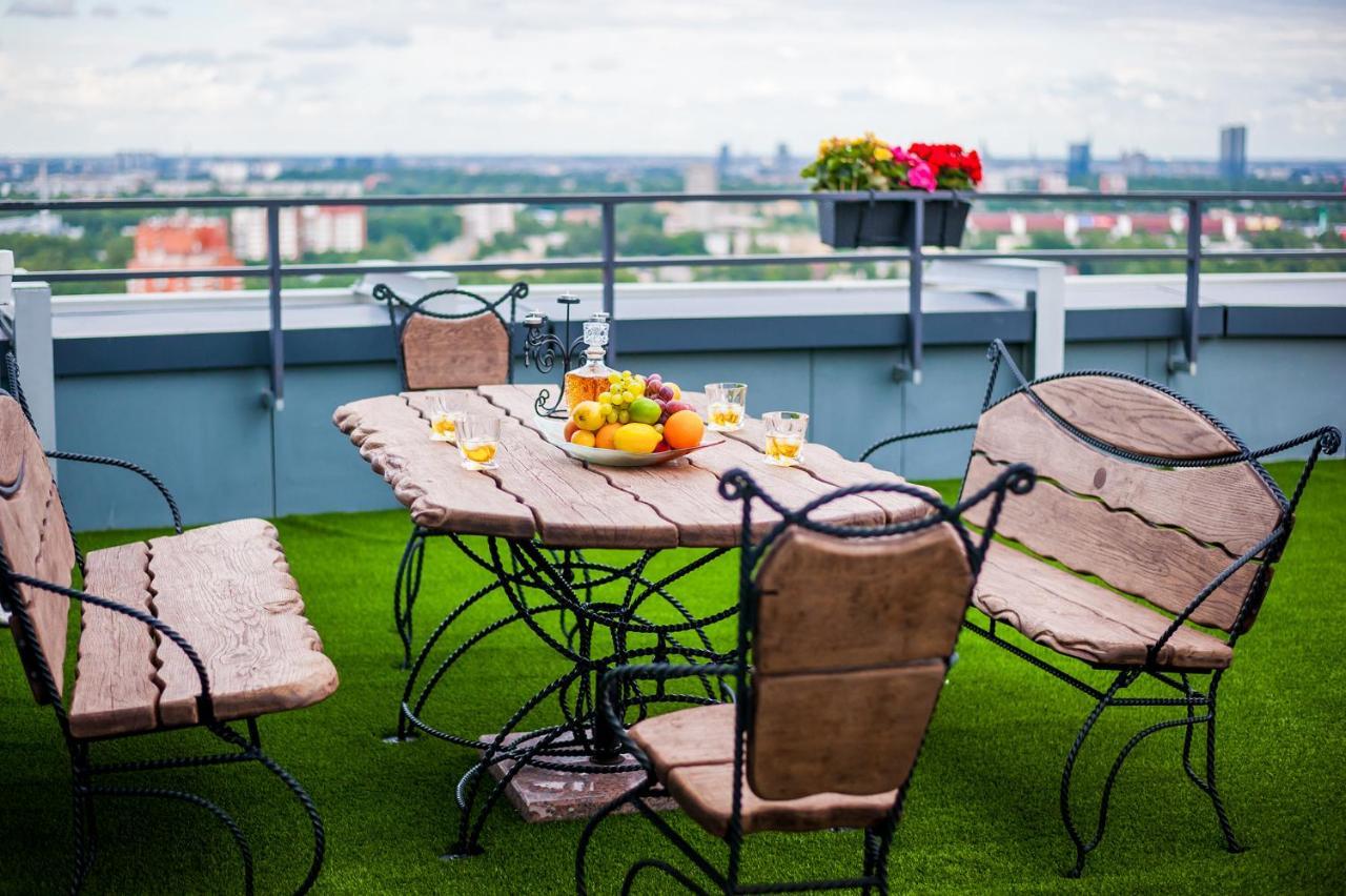 Skyhouse Riga Amazing Penthouse And Spa ภายนอก รูปภาพ