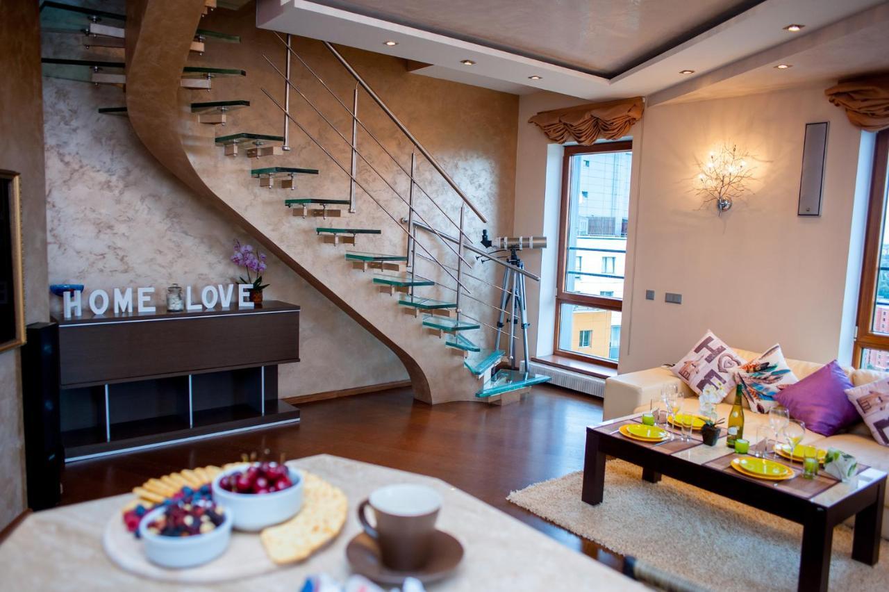 Skyhouse Riga Amazing Penthouse And Spa ภายนอก รูปภาพ
