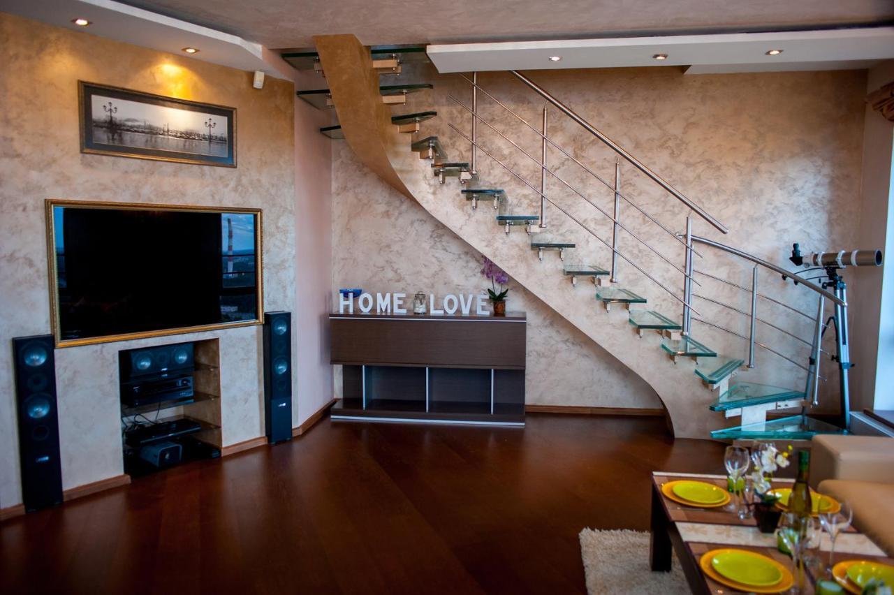 Skyhouse Riga Amazing Penthouse And Spa ภายนอก รูปภาพ
