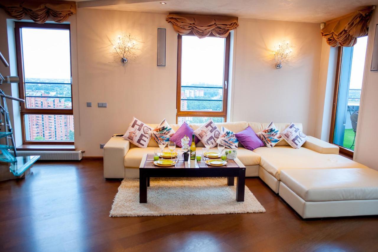 Skyhouse Riga Amazing Penthouse And Spa ภายนอก รูปภาพ